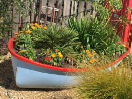 Flower Boat at Cody Dock