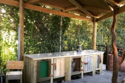 outdoor classroom storage cupboard